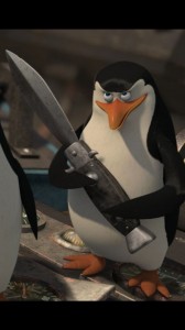 Создать мем: пингвин шкипер, мадагаскар пингвины, рико из пингвинов с гранатой