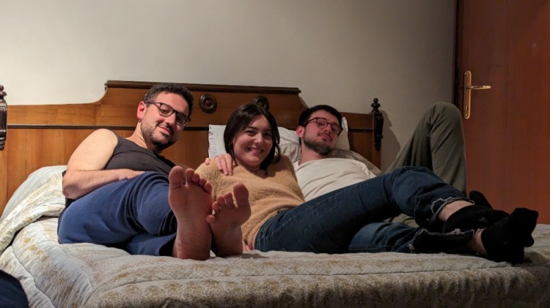 Create meme: feet , the feet of a married couple, feet 