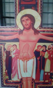 Create meme: icon of Jesus Christ, the crucifixion