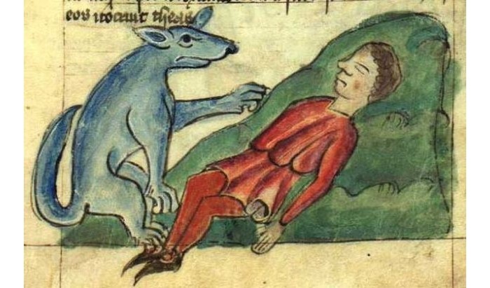 Создать мем: средневековый бестиарий заяц, страдающее средневековье, средневековый бестиарий