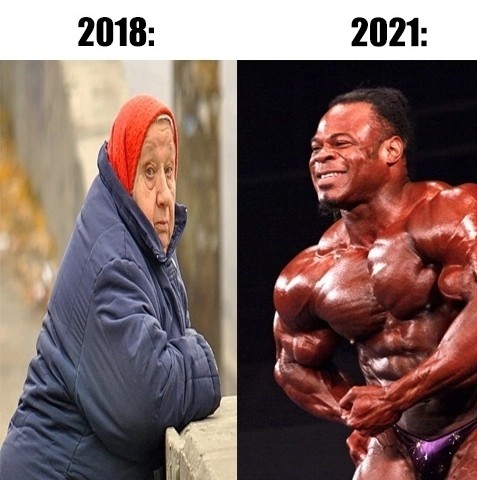 Create meme: memes 2021 post-irony, Kai Greene , bodybuilder 