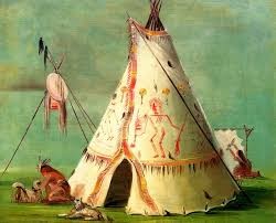 Create meme: wigwam drawing, children's wigwam, indian wigwam