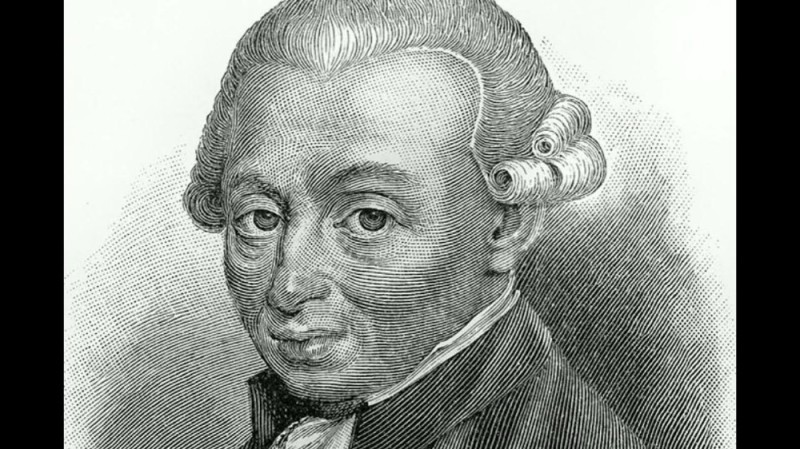 Create meme: Immanuel Kant , portrait of Haydn — engraving by C. Pfeiffer, immanuel kant 1724 1804