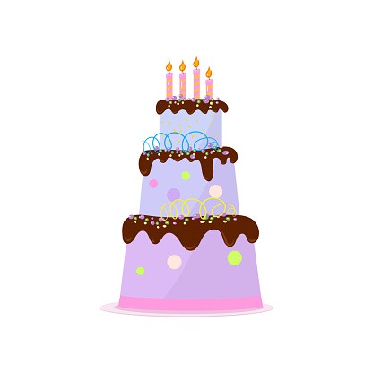 Create meme: clipart cake, birthday cake clipart, cake day