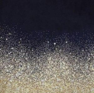 Create meme: small Golden sequins on a black, silver glitter on a black background, gold sequins on a black background