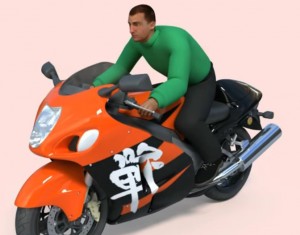 Create meme: 3d model of motorcycle Honda, motorcycle, 3d motorbike model