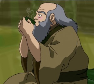 Создать мем: аанг, аватар: легенда об аанге, uncle iroh