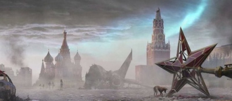 Create meme: metro 2033 Kremlin, the destroyed kremlin, the Kremlin 