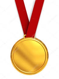 Create meme: medal , gold medal , medal with a red ribbon