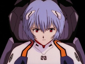 Create meme: Rei evangelion