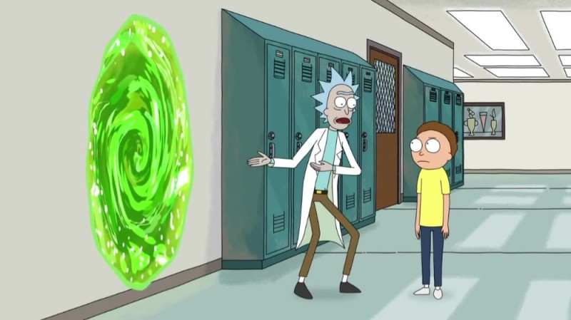 Create meme: Morty adventure for 20 minutes, a 20-minute adventure, Rick and Morty