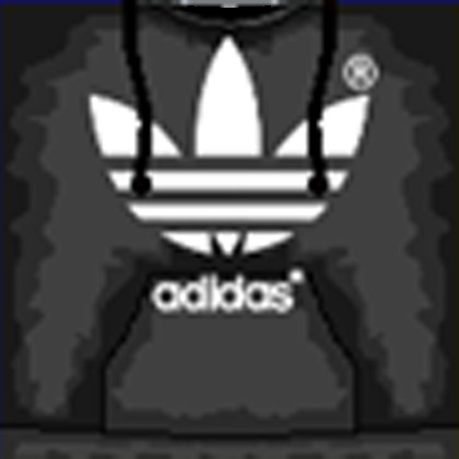 roblox black adidas hoodie
