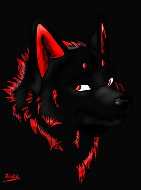 Создать мем: красный волк фурсона, кровавый волк, чёрный волк с красными глазами