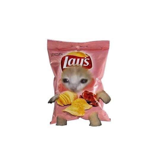 Create meme: chips la la la, crab chips, chips lay's crab 