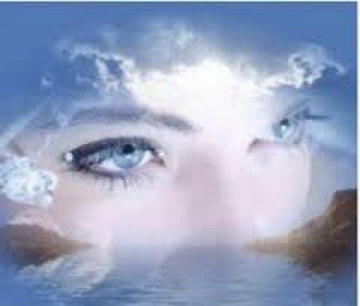 Create meme: Women's eyes in the sky, tears of happiness, Mom's eyes in the sky