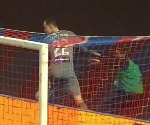 Create meme: Russia's goalkeeper, save from Akinfeev