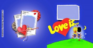 Create meme: love, love is love is, love is gum