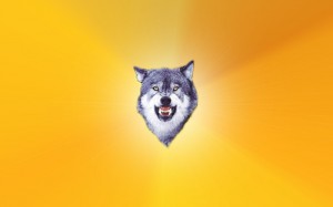Создать мем: волк волк, смелый волк мем, смелый волк мемы