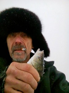 Create meme: Alexander Klimovich Norilsk, fishing, devil winter fishing