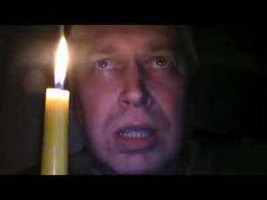 Create meme: Gennady Gorin with a candle, Gorin with a candle, Gennady Gorin with a candle
