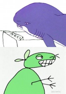 Create meme: half-liter mouse Fitzgerald, green mouse cartoon, green mouse season 1