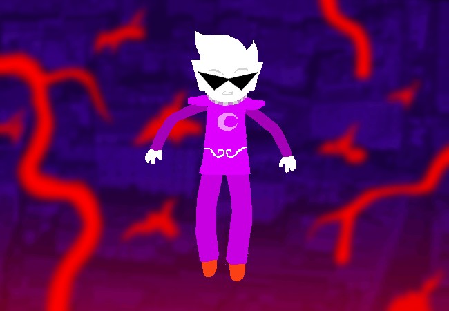 Создать мем: homestuck 2 roxy, хоумстак рокси скрин, снисхождение финальный бой хоумстак рокси