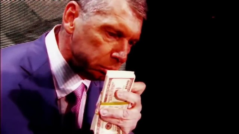 Создать мем: vince mcmahon, винс макмэхон, винс макмэн деньги