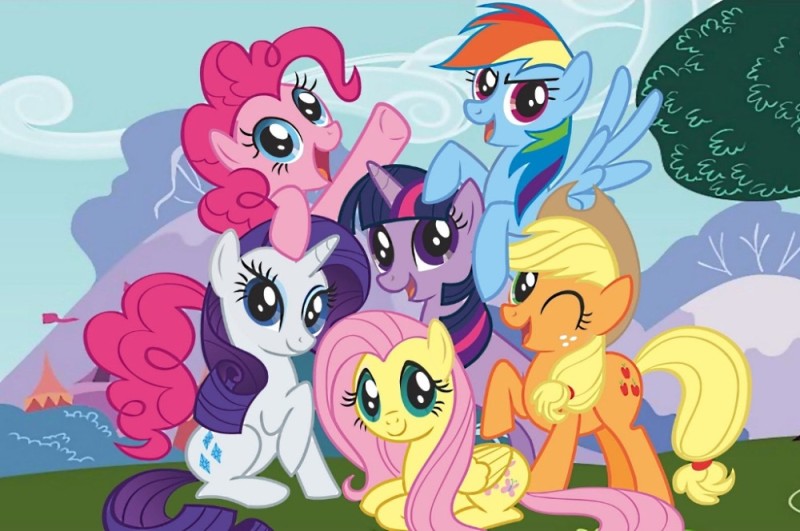 Create meme: friendship is a miracle, pony , pony may little