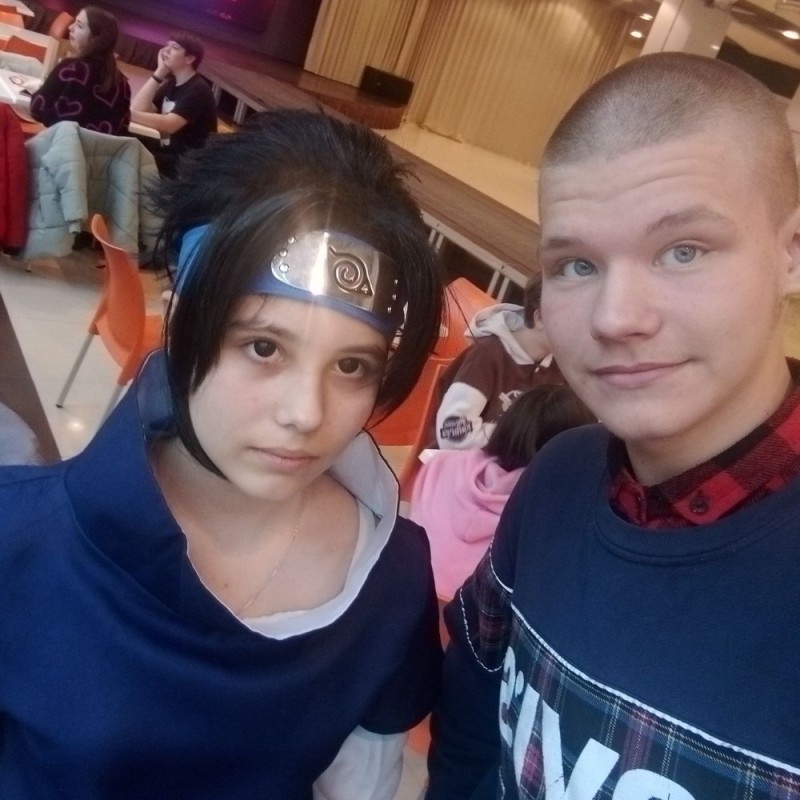 Создать мем: naruto cosplay, рин косплей наруто, герои наруто