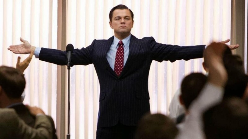 Create meme: the wolf of wall street meme, Jordan Belfort , Leonardo DiCaprio the wolf of wall