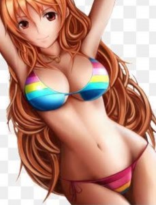 Create meme: manga girls nudists, sexy anime Wallpapers, anime girls bikini