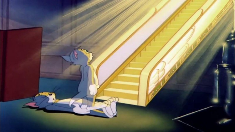 Create meme: Tom and Jerry , Tom and Jerry Tom and Jerry, Tom and Jerry stairway to heaven