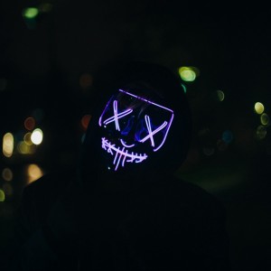 Create meme: neon mask Wallpaper, pictures on steam neon mask, neon mask