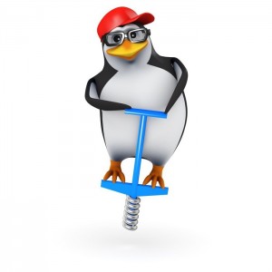 Создать мем: 3d пингвин с тележкой, 3 d penguin, 3 d пингвин