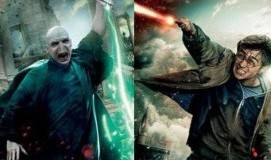 Create meme: Harry Potter , Harry Potter and the deathly Hallows poster, Harry Potter and Voldemort