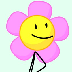 Create meme: bfdi flower ruby, battle for bfdi flower, battle for dream island flower