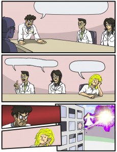 Create meme: flies out the window comics, the boardroom, boardroom meeting suggestion