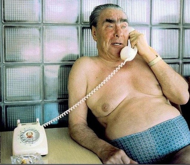 Create meme: Leonid Brezhnev , Leonid Ilyich Brezhnev is cheerful, Brezhnev jokes