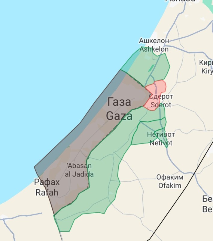 Создать мем: карта израиля, сектор газа карта, сектор газа палестина