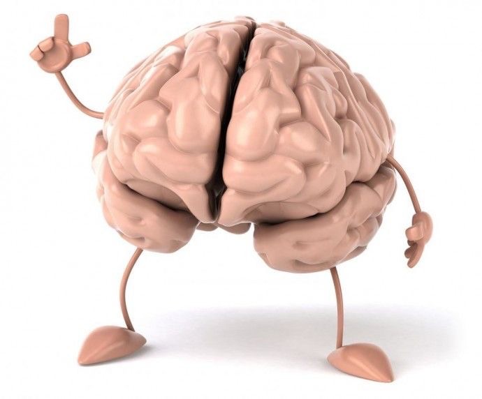 Create meme: brain , the human brain, A strange brain