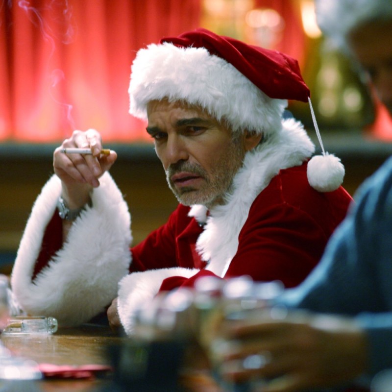 Create meme: bad Santa , bad Santa 2 , Billy Bob Thornton 