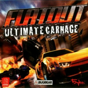 Create meme: game, flat out ultimate carnage, empire interactive