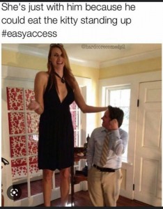 Create meme: tall women