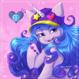 Create meme: Princess Celestia, little pony
