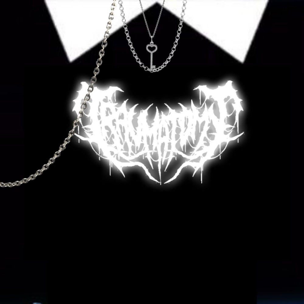 Free Roblox T-shirt black shaded top w/ silver necklace 🎵🖤 in
