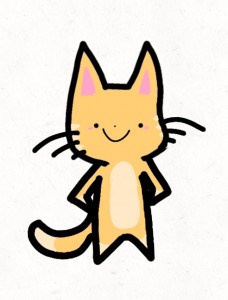 Create meme: cartoon cat, cat, cat