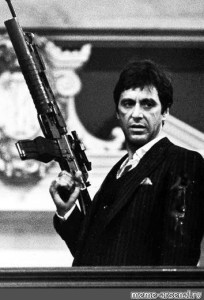 Create meme: scarface 1983, Tony Montana Scarface, Scarface 