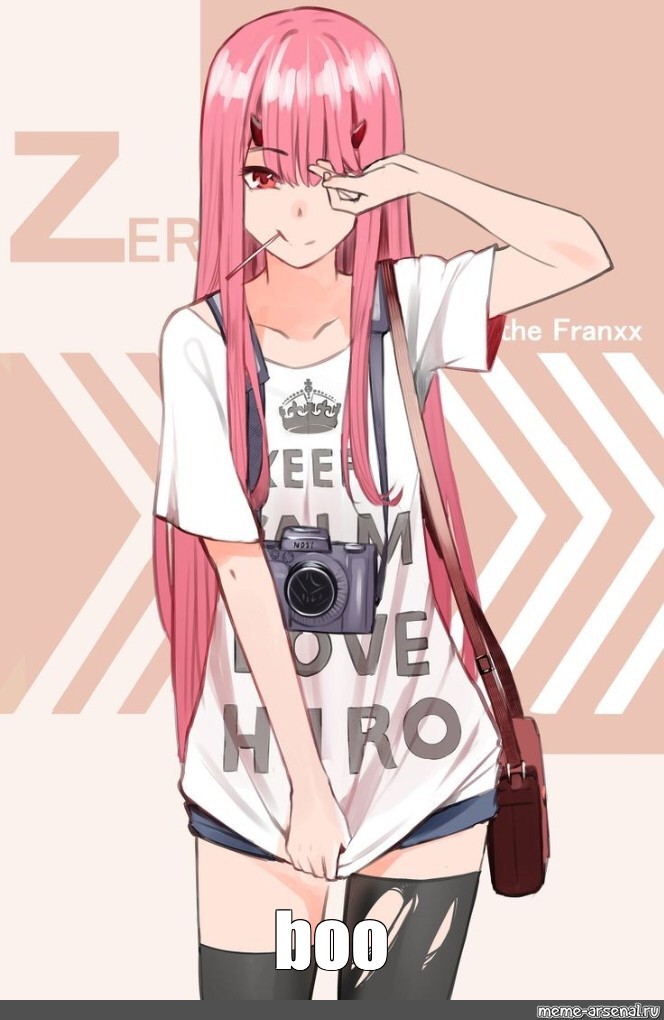 Download wallpapers Zero Two, manga, anime characters, pink hair, DARLING  in the FRANXX for desktop free. Pictures for desktop free