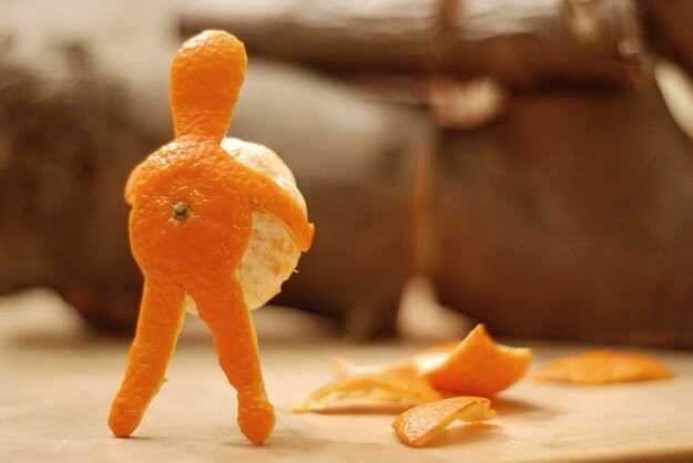Создать мем: креативный апельсин, взять себя в руки, необычный апельсин