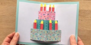 Create meme: pop-up cards for birthday, Christmas cards, the greeting card on birthday